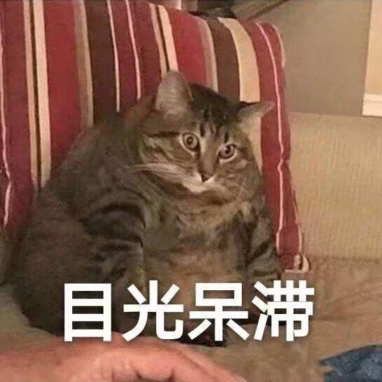 目光呆滞