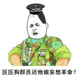 区区狗群员，还他娘妄想革命？