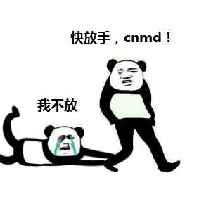 快放手，cnmd，我不放