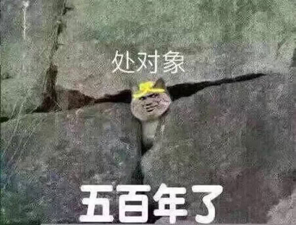 处对象五百年了