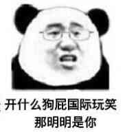 开什么狗屁国际玩笑，那明明是你