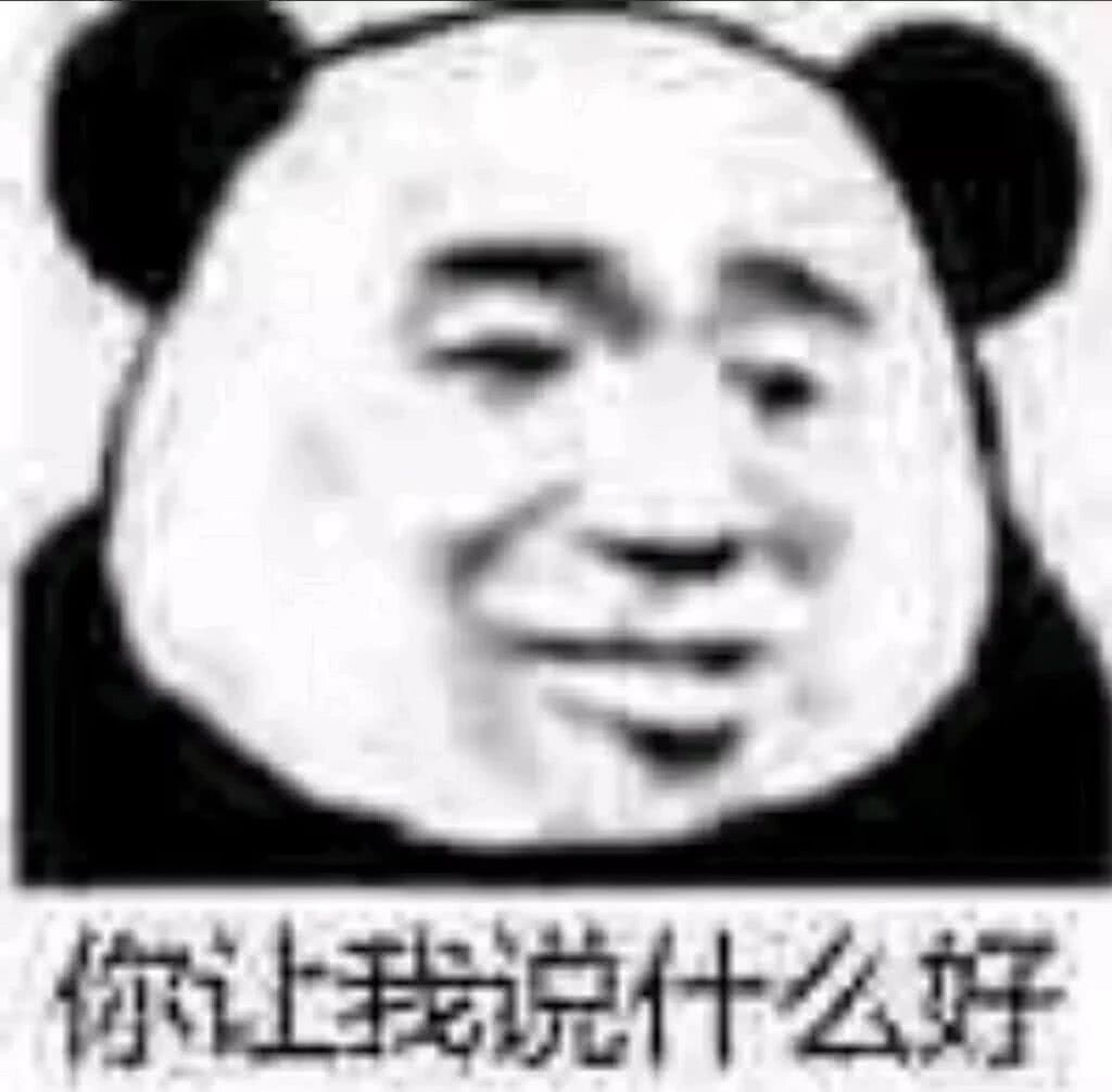 你让我说什么好