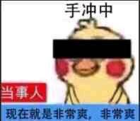 当事人，现在就是非常爽，非常爽