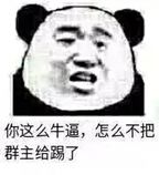 你这么牛逼，怎么不把群主给踢了