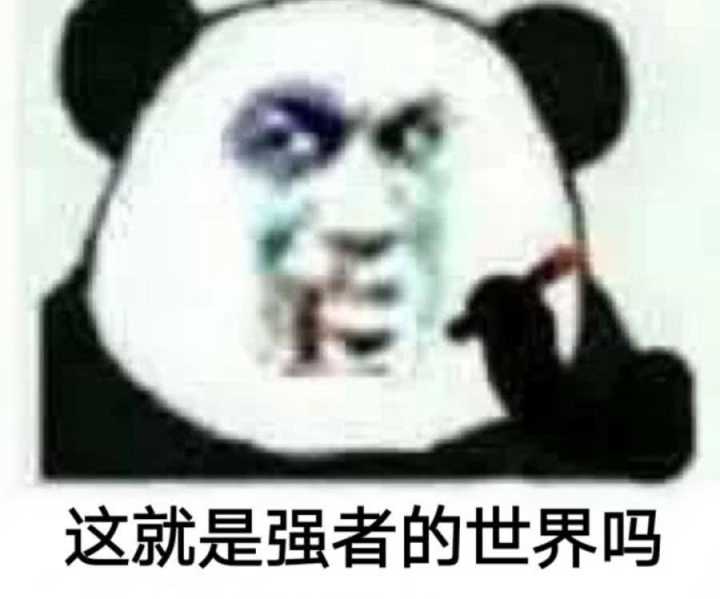 这就是强者的世界吗