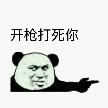 开枪打死你