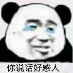 你说话好感人