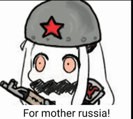 For mother russia！