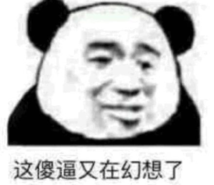 这傻逼又在幻想了