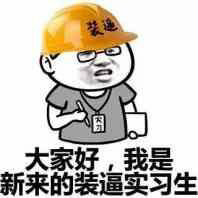 大家好，我是新来的装逼实习生