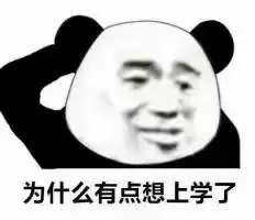 为什么有点想上学了