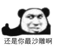 还是你最沙雕啊