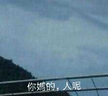 你媽的，人呢