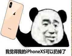 我觉得我的 iPhoneXs可以扔掉了