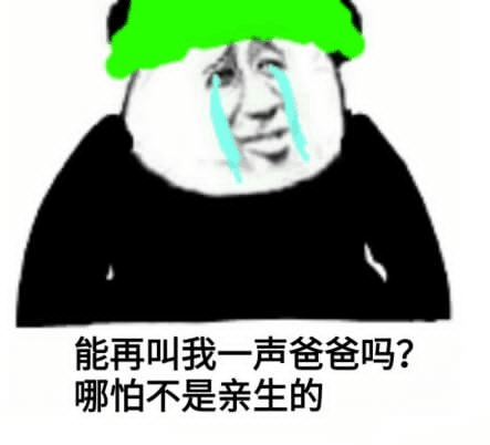 能再叫我一声爸爸吗？哪怕不是亲生的