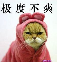 极度不爽