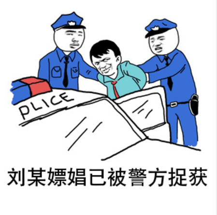 刘某嫖娼已被警方捉获