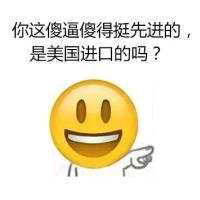 你这傻逼傻得挺先进的，是美国进口的吗？