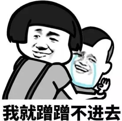 我就蹭蹭不进去