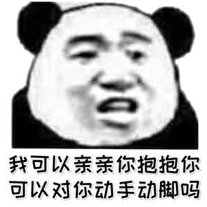 我可以亲亲你抱抱你可以对你动手动脚吗