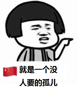 就是一个没人要的孤儿