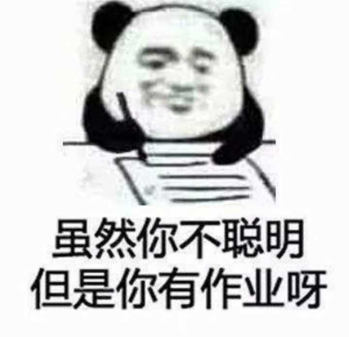 虽然你不聪明但是你有作业呀