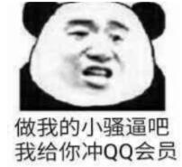 做我的小骚逼吧，我给你冲QQ会员