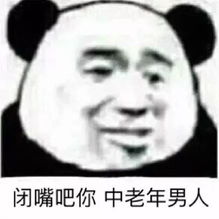 闭嘴吧你中老年男人