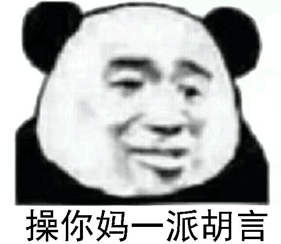 操你妈一派胡言