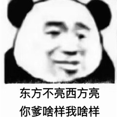 东方不亮西方亮，你爹啥样我啥样