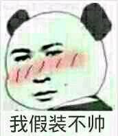 我假装不帅