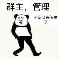 群主，管理劳资又来闹事