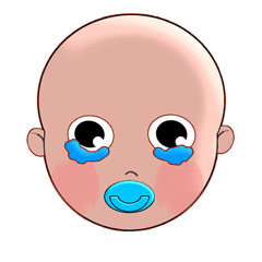 哭了