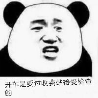 开车是要过收费站接受检查的