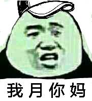 我月你妈