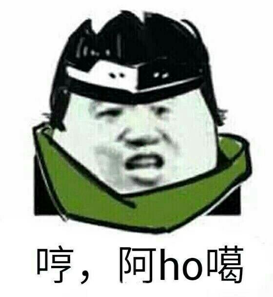 哼，阿ho噶