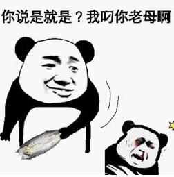 你说是就是？我叼你老母啊