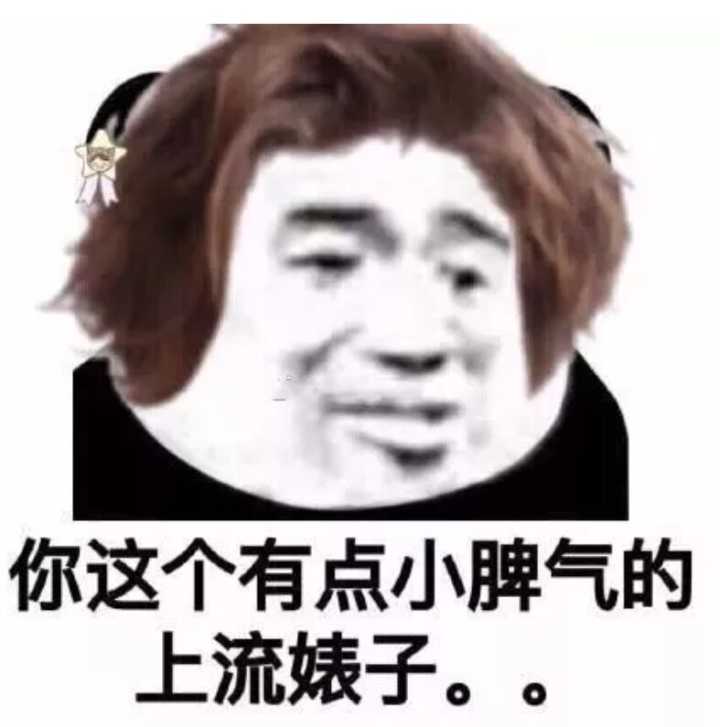 你这个有点小脾气的上流婊子。。