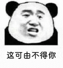 这可由不得你