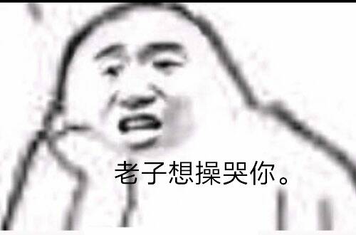 老子想操哭你。