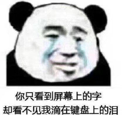 你只看到屏幕上的字，却看不见我滴在键盘上的泪