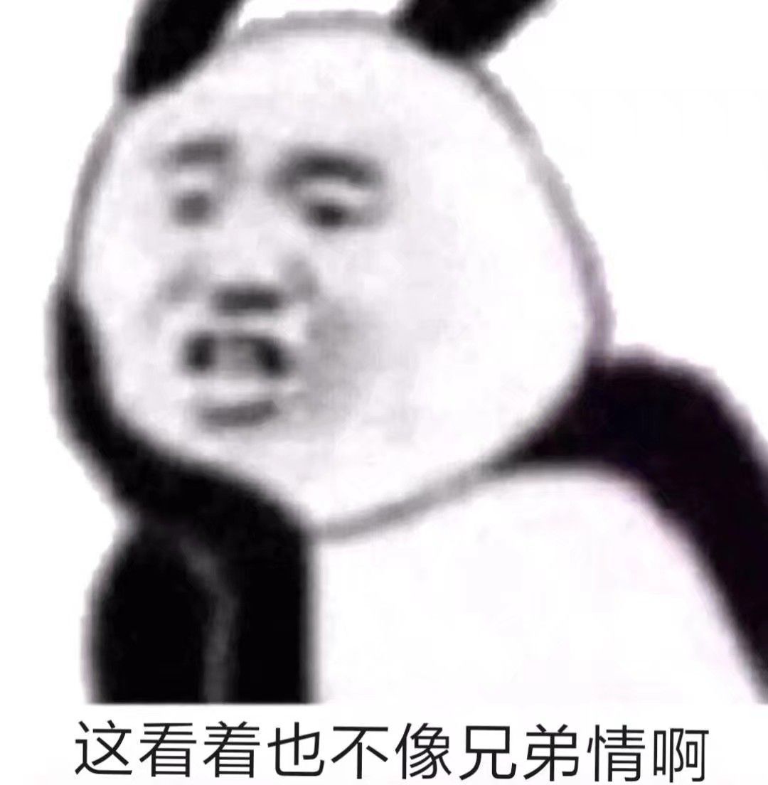 这看着也不像兄弟情啊