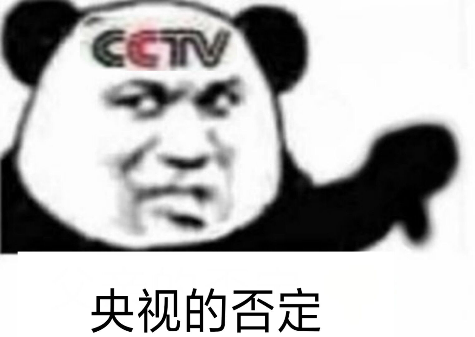 CCTV 央视的否定