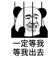 一定等我，等我出去