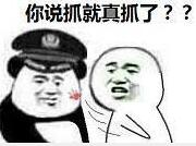 你说抓就真抓了？？