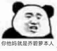 你他妈就是乔碧萝本人