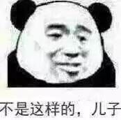 不是这样的，儿子