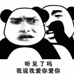 听见了吗？我说我爱你爱你