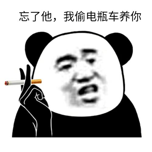 忘了他，我偷电瓶车养你