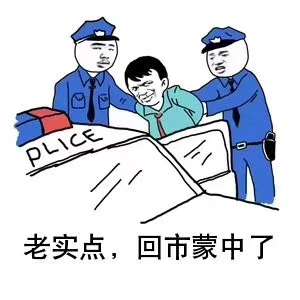 老实点，回市蒙中了